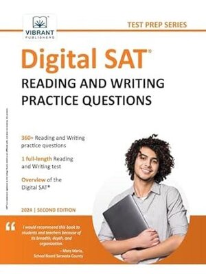 cover image of Digital SAT Reading and Writing Practice Questions